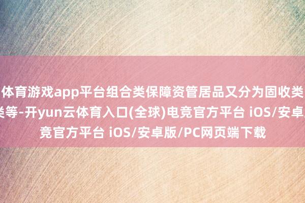 体育游戏app平台组合类保障资管居品又分为固收类、权利类、混杂类等-开yun云体育入口(全球)电竞官方平台 iOS/安卓版/PC网页端下载